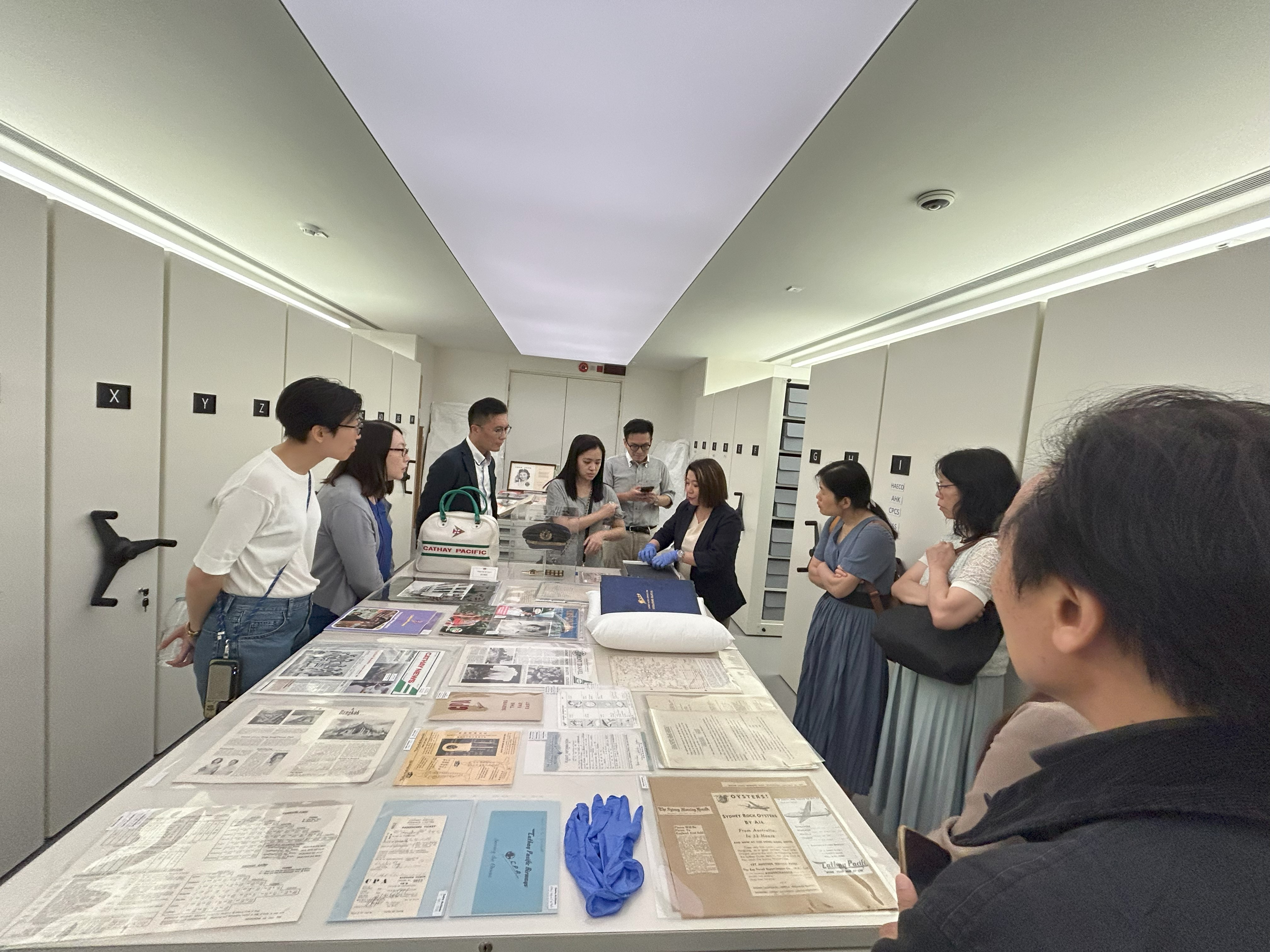 Visit to Swire Archive Centre 6
